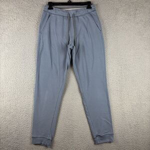 Weatherproof Vintage Fleece Lined Jogger Sweat Men's Size Small Drawstring Blue